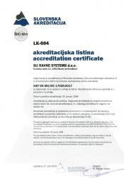 Akreditacijska listina LK 004